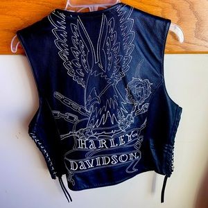 Women’s Harley Davidson vest